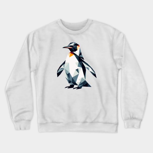 Geometric Penguin 2 Crewneck Sweatshirt by inotyler